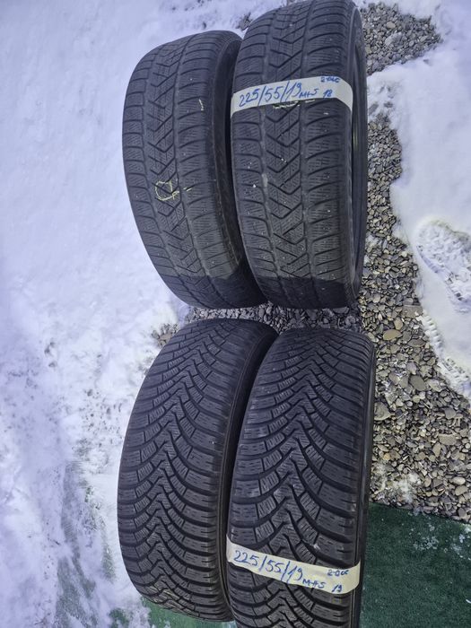 Vând cauciucuri 225/55/19 M+S 2și2 imp Germania