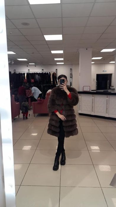 Шуба писец почти новая