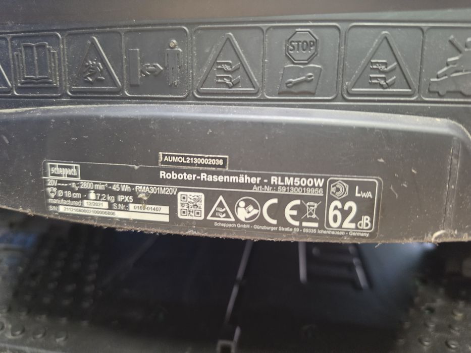 Scheppach RLM500W робот косачка нова
