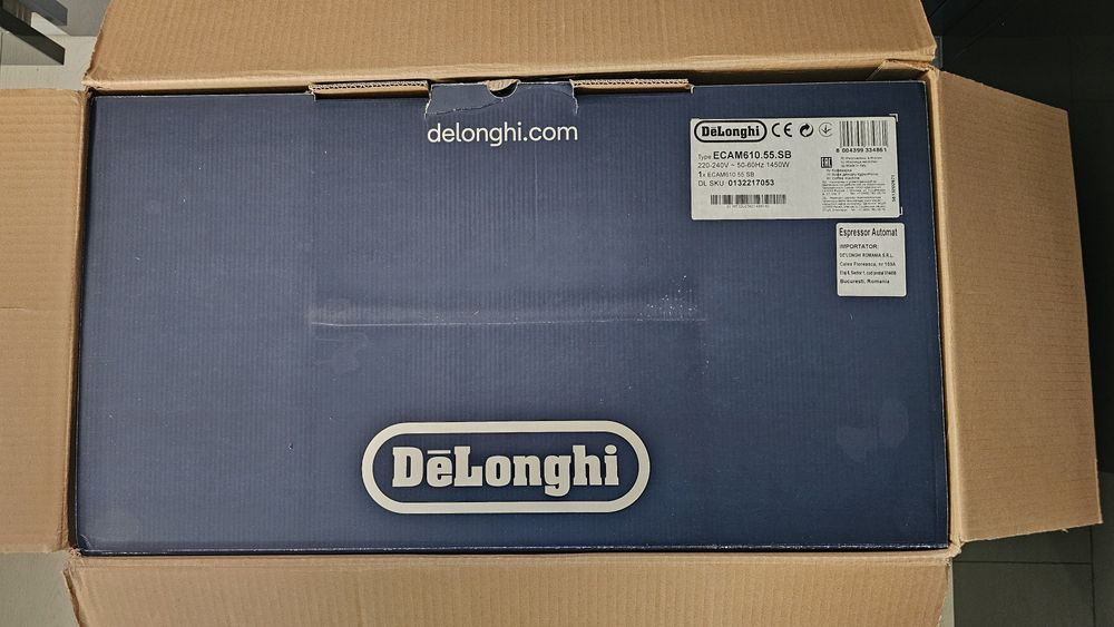 Espressor automat cafea DeLonghi PrimaDonna Soul ECAM 610.55 SB