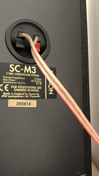 Продавам Denon sc-m3 8 ома 50 вата

70 €