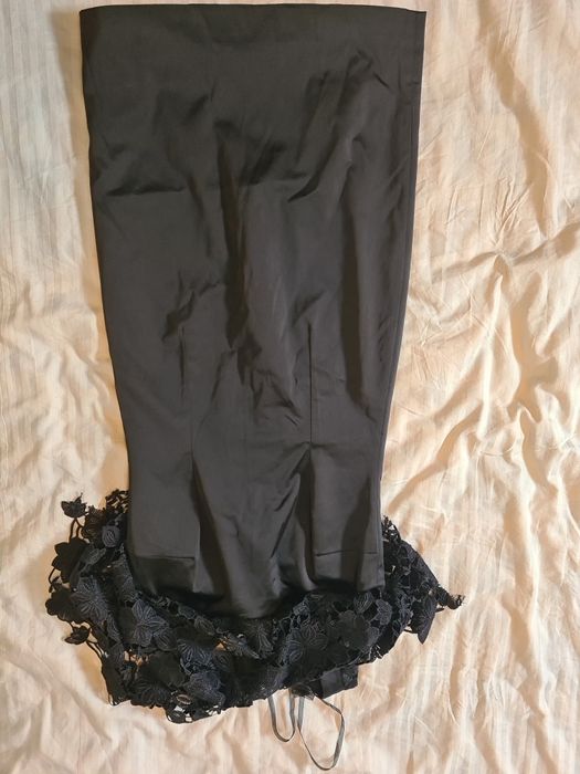 Rochie de ocazie Nissa broderie neagra, S