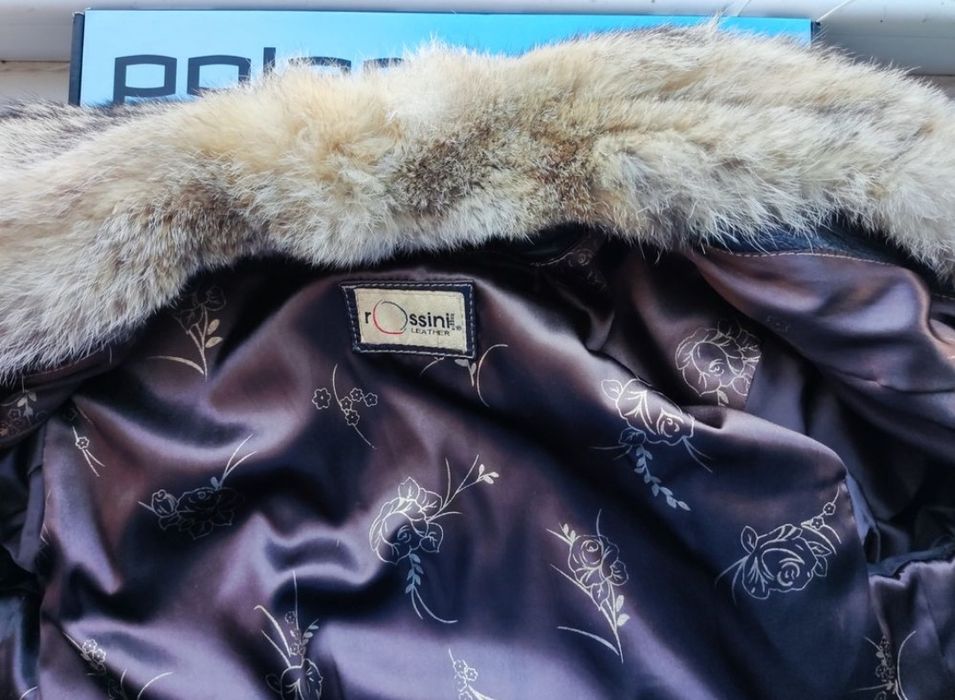 Яке от естествена кожа и естествен косъм