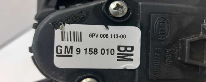 Pedala acceleratie 9158010 Opel Astra H seria