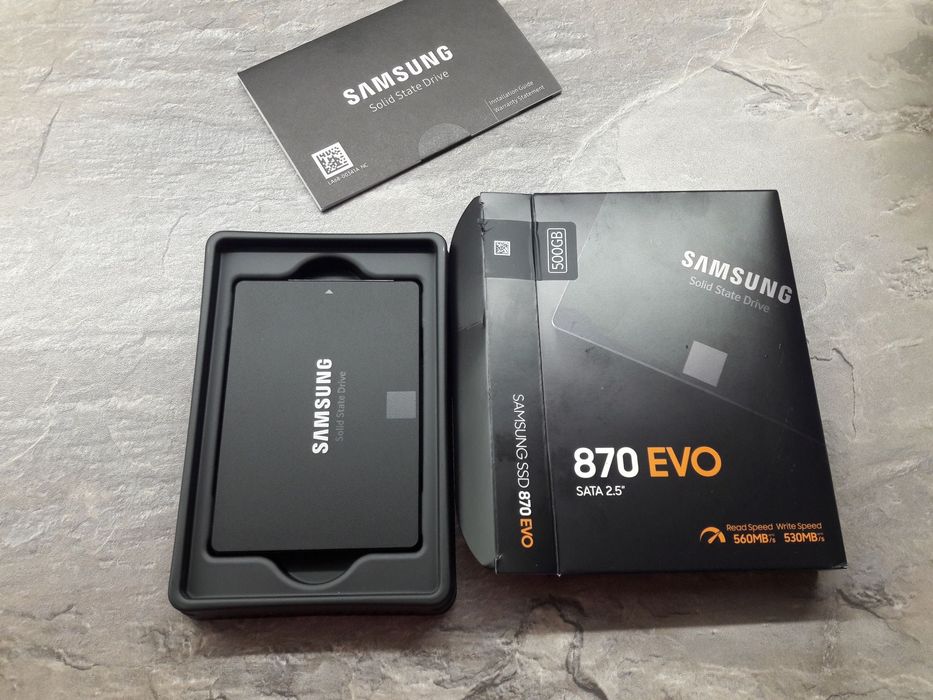 SSD накопитель 500 Gb Samsung 870 EVO, 2.5", SATA III