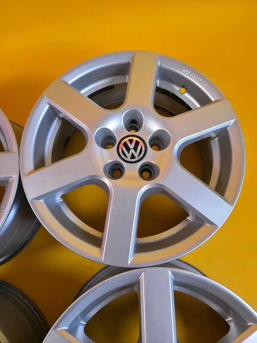 4 Jante Aliaj 5x100 15'' VW Polo Golf 4 6.5J ET 38 !