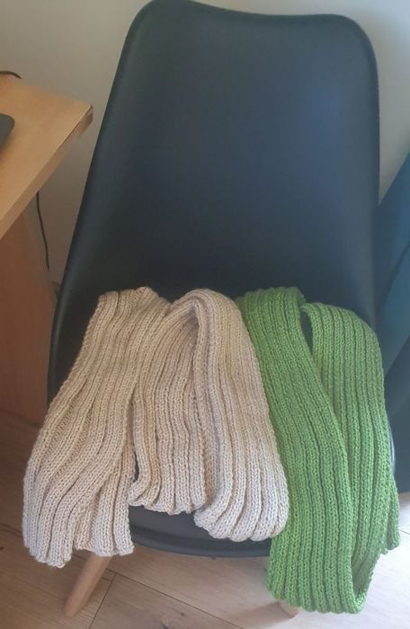 Шалове, ръчно плетени