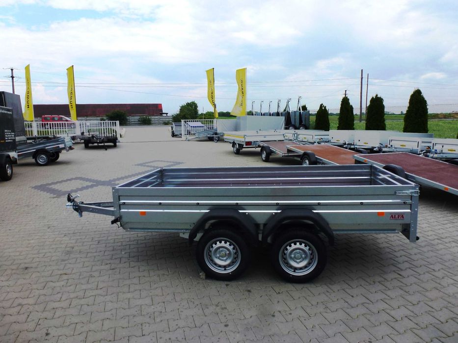 Remorca 2 axe 750 kg