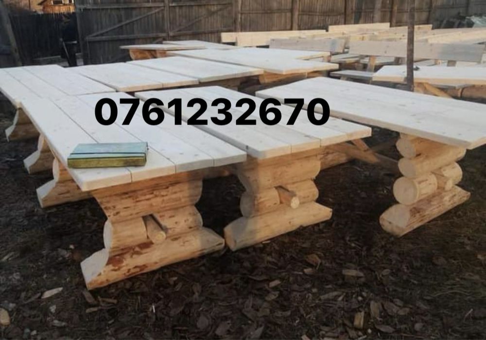 Leagane si mese rustice