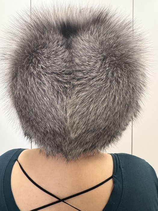 Шапка чернобурка