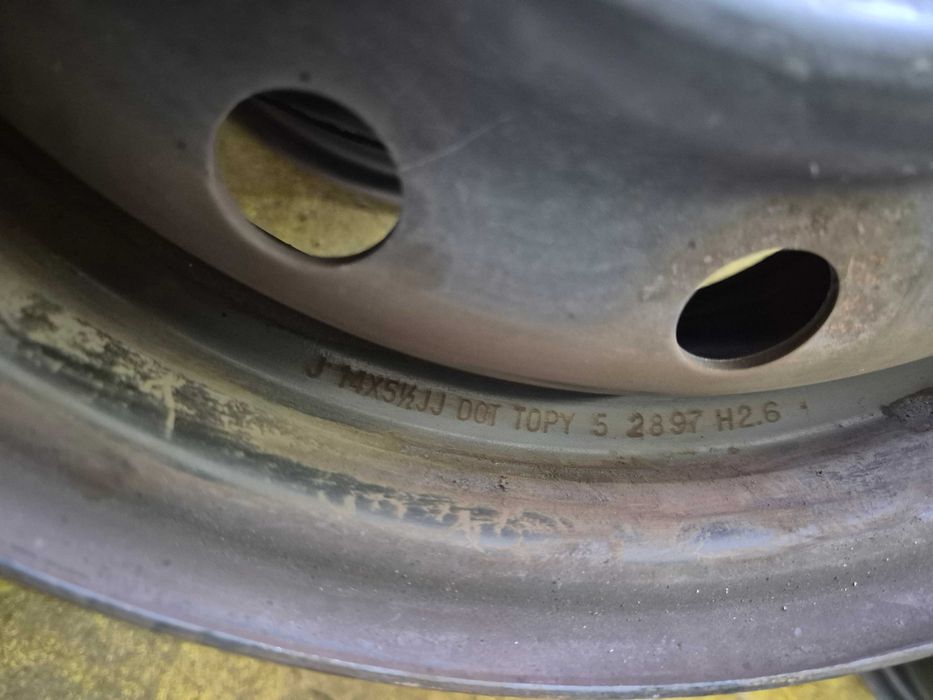 4 Jante Tabla 5x100 14'' OEM Toyota Yaris