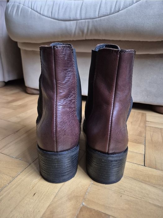 Botine Exclusiviste Diesel Black Gold, Toc 5.5 cm, Damă - 43