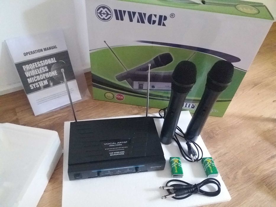 Set microfoane x2 Microfoane KARAOKE Microfoane DJ Microfoane wireless