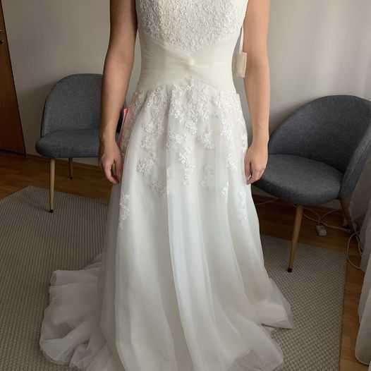 Rochie de mireasa Pronovias White One (noua, cu etichete)