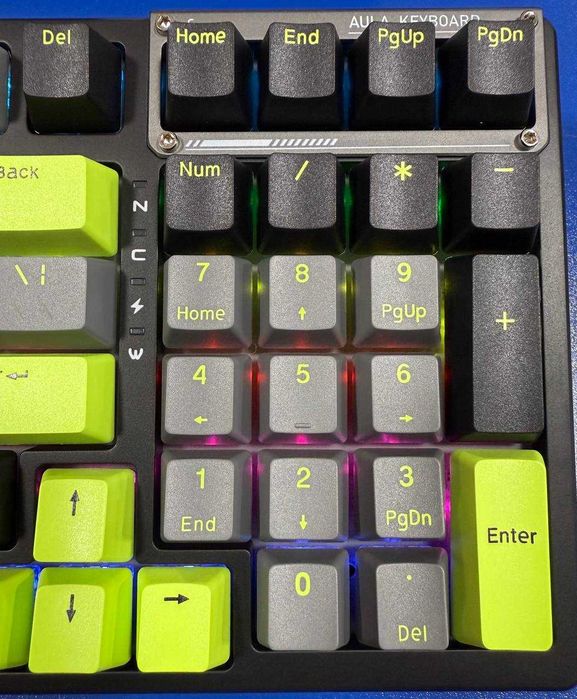 Клавиатура AULA F98 механическая оригинал 3в 1 RUS/ENG