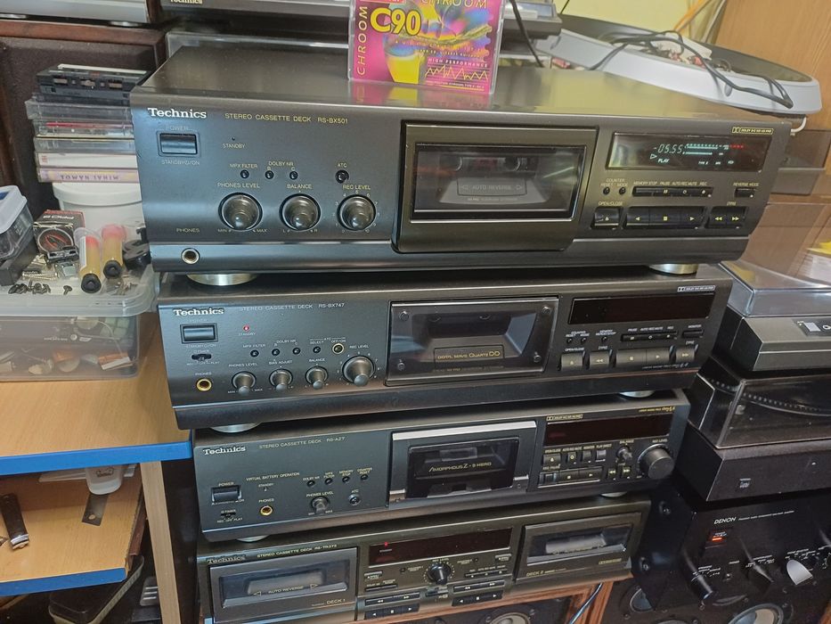 Technics rs bx501  deck caseta  autoreverse  oldschool japan
