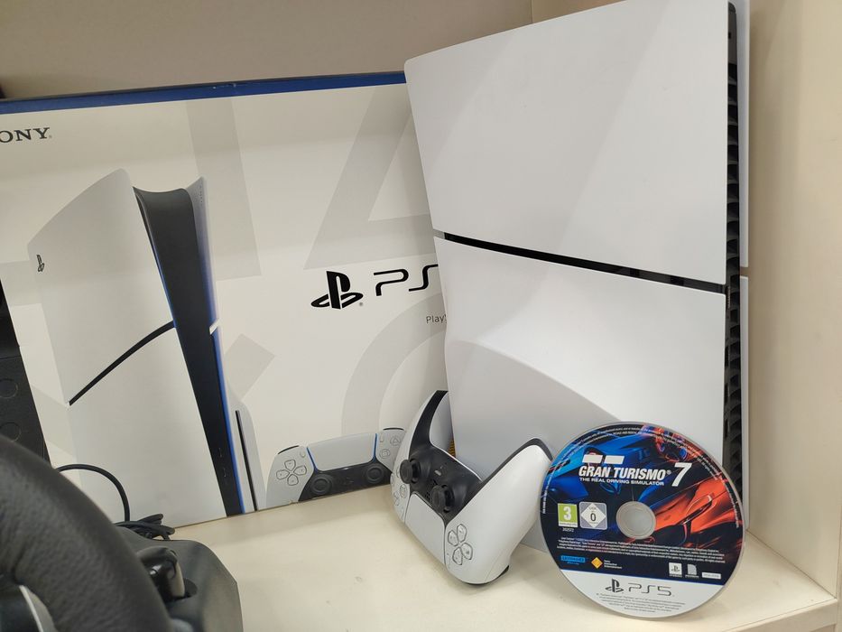 Хб! Playstation 5 Slim 1TB Disk Logitech G29 ГАРАНЦИЯ!