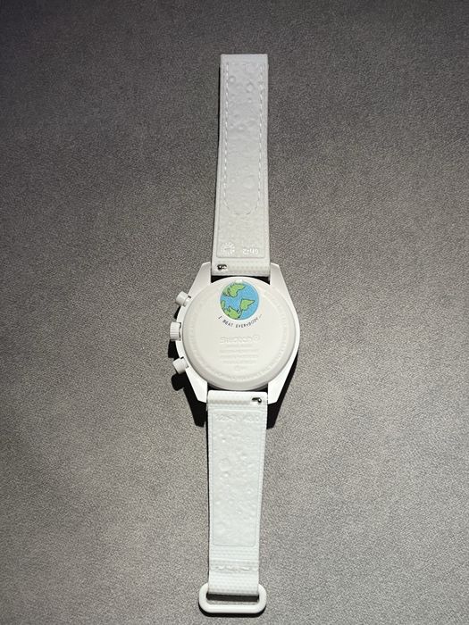 Ceas Omega x Swatch MoonSwatch – Alb – Stare foarte buna