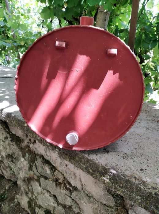 Хромникелов бидон с кран