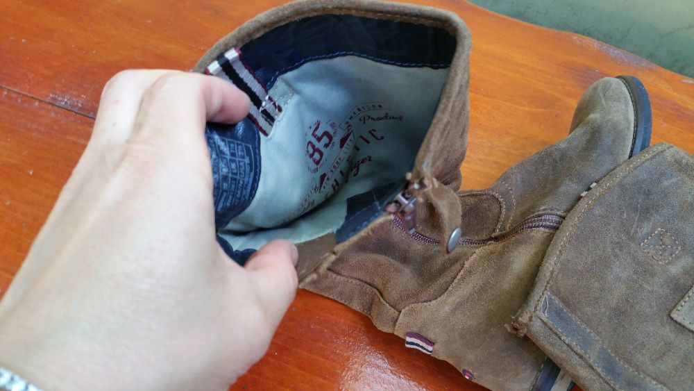 Cizme Tommy Hilfiger originale piele naturala 34