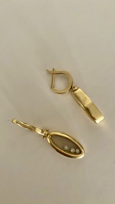 Комплект из желтого золота