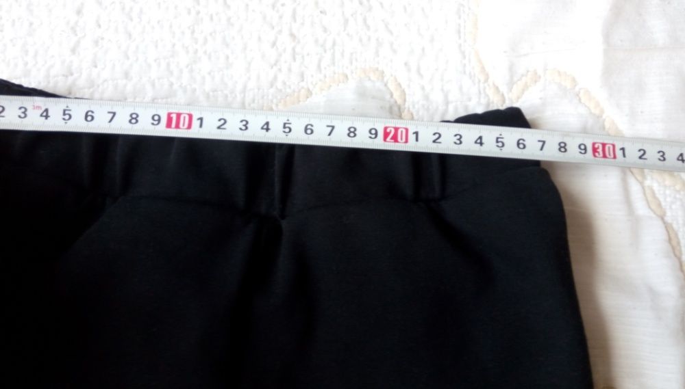 Детски черен ластичен панталон клин LC Waikiki ръст 128 - 134см