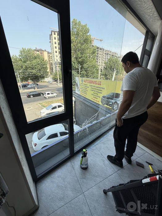 Атермальная плёнка для окон здании