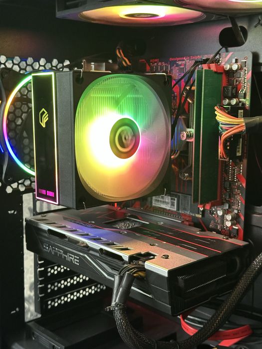 Игровой компьютер Ryzen 7 2700x / RX580 8Gb