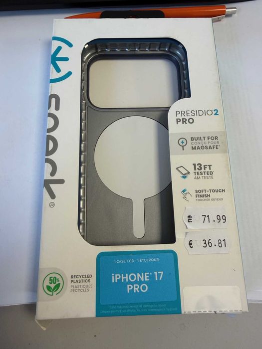 Калъф Speck Presidio Pro iPhone 17 Pro, MagSafe, Син