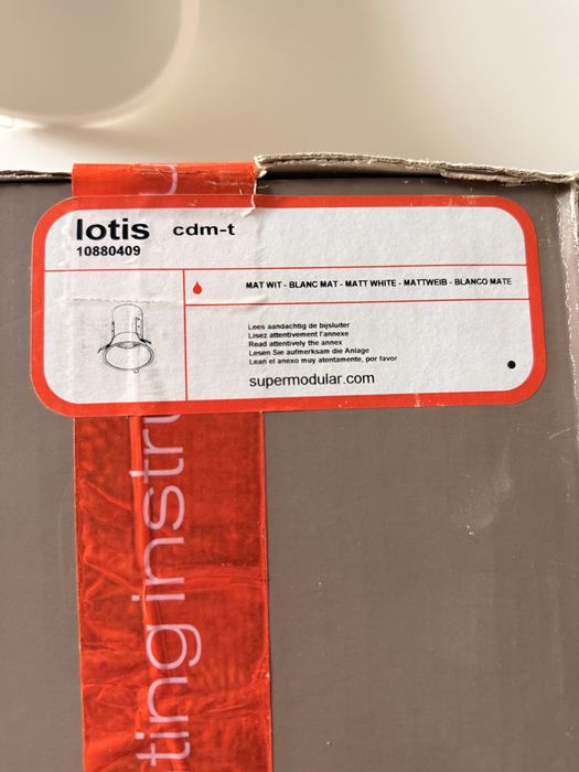 Spoturi încastrate MODULAR LOTIS CDM-T – Noi – 6 bucăți