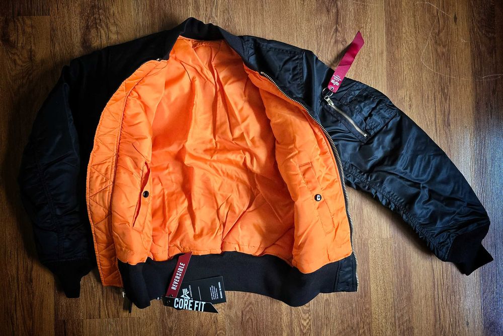 ALPHA INDUSTRIES MA-1 Heritage Bomber Jacket - S