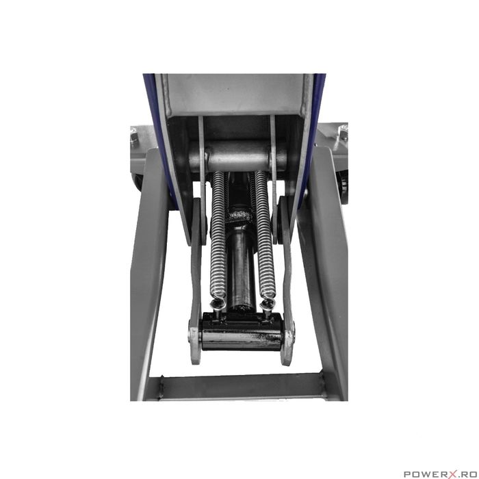 Cric hidraulic cu roti tip crocodil 3 tone, 75mm -500mm, Silver