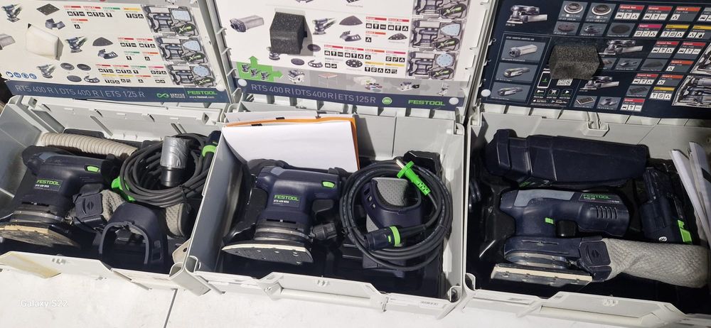 Festool slefuitoare pe curent, acumulator