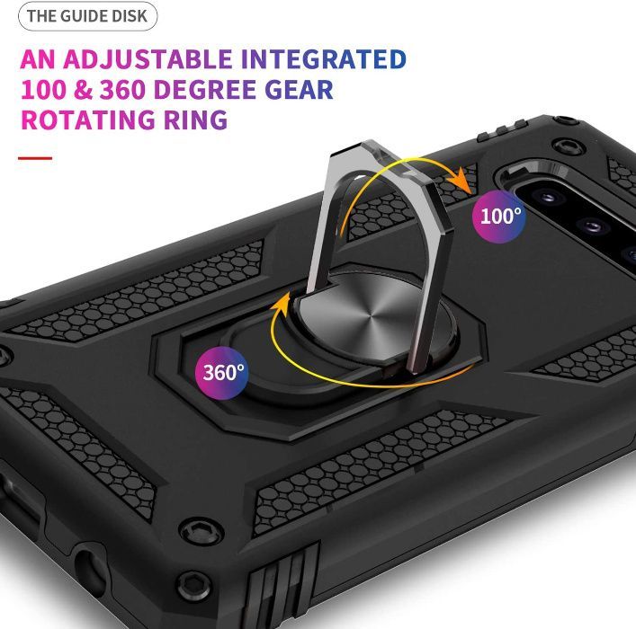 Husa hybrid ARMOR cu inel pt. Samsung Galaxy S10 , S10+ , S10 Plus