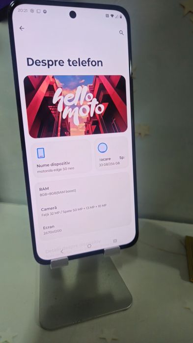 Motorola Edge 50 Neo 256GB 8+8GB Ram Duos.Preṭ fix!