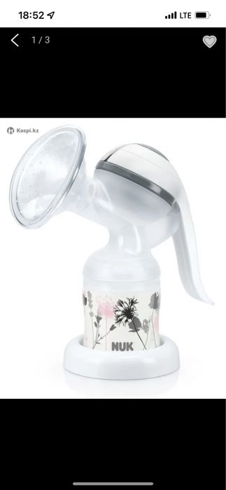 Ручной молокоотсос Nuk jolie