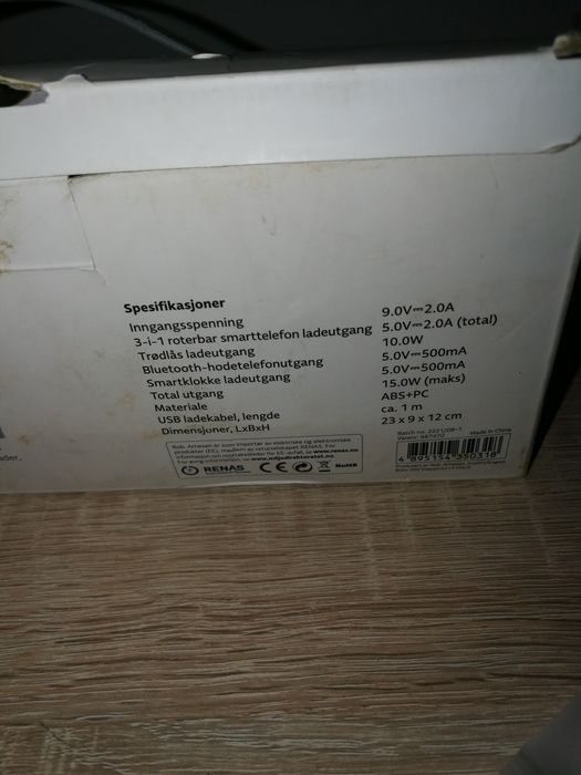 Stație încărcare wireless multifunctionala