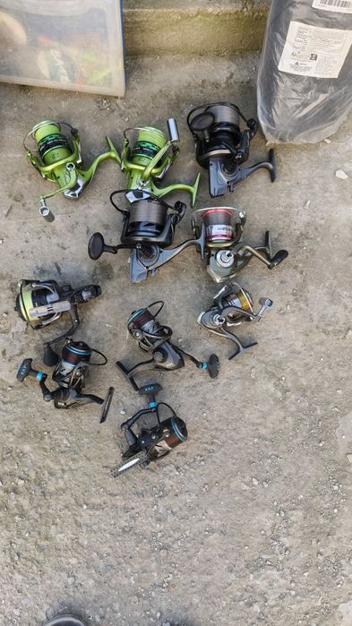 Удочки спиннинги палатки