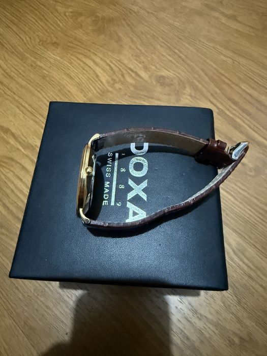 Ceas Doxa Barbatesc curea piele Sticla Safir