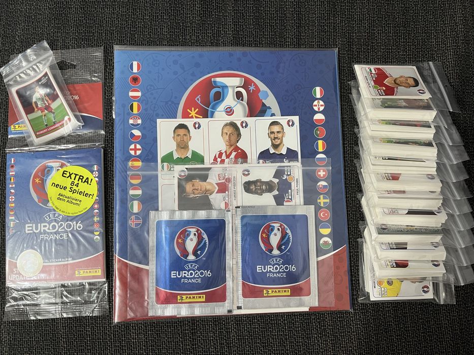 Panini EURO 2016 - Album plus set complet plus update plus Coca Cola