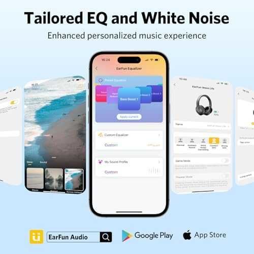 Нови Безжични слушалки ANC EarFun Wave Life Bluetooth 5.4 Hi-Res Bass