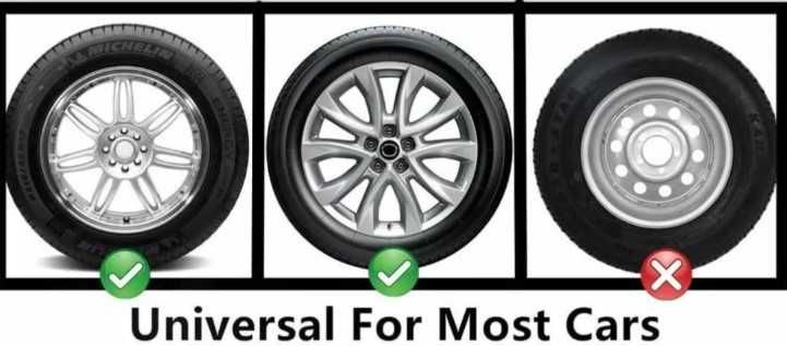 Пластмасови вериги за сняг PVC за 14", 15", 16", 17", 18" -За две гуми