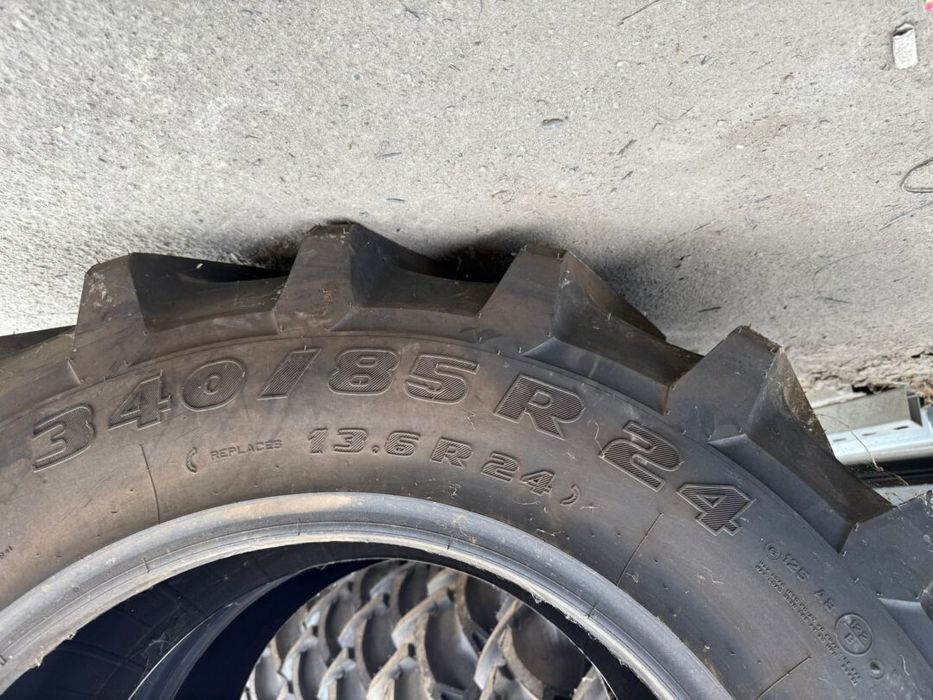 ANVELOPA 340/85 R24 TRELLEBORG TM600 125A8/122B TL  Cauciucuri tractor, Fiat, Case, Fendt, John Deere, New Holland, Massey Ferguson, UTB   Cauciucuri