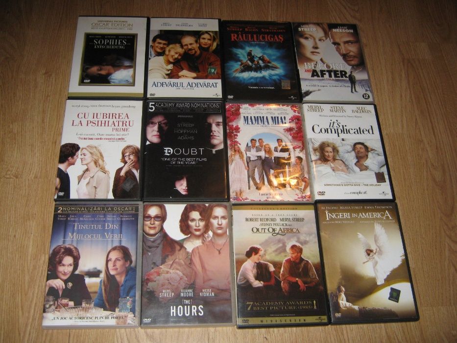 MERYL STREEP,Jack NICHOLSON,John MALKOVICH dvd filme originale colecți