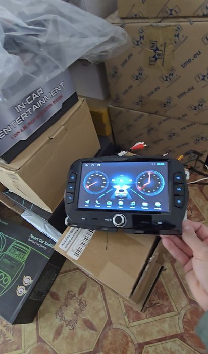 Navigatie Android Fiat 500 Waze YouTube GPS