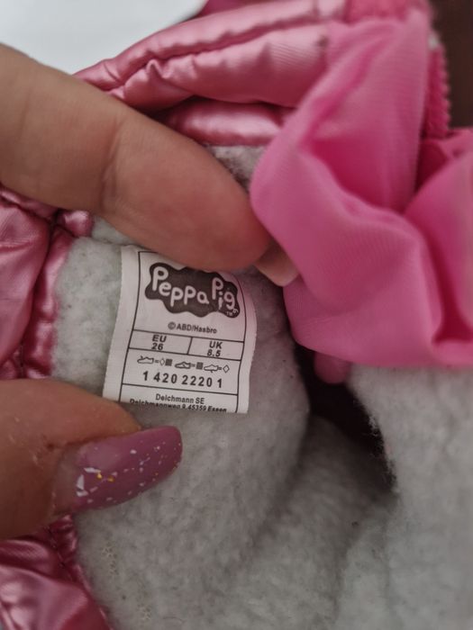 Cizme de zăpadă Peppa Pig