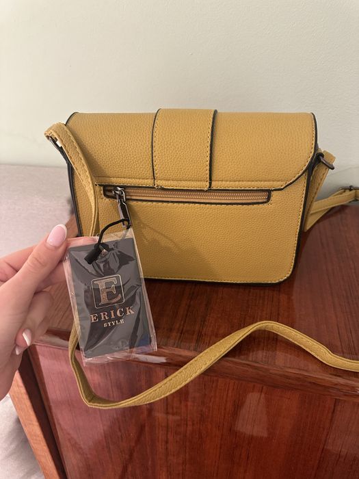 Чанта – цвят горчица