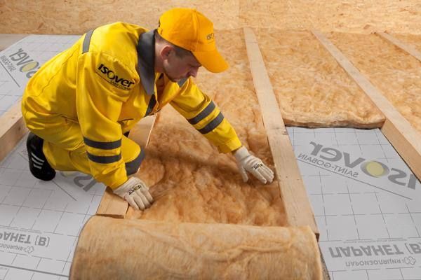 Минвата стекловата Утеплитель Isover/knauf