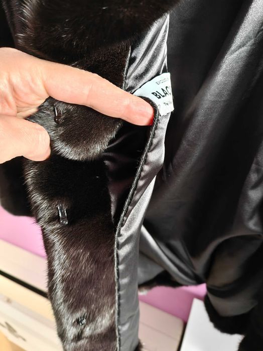 Палто от естествена норка