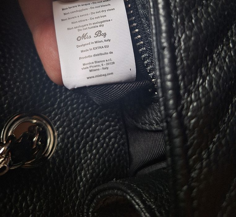 Дамски чанта естествена кожа Mia Bag